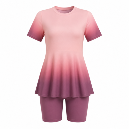 ChatGPT Image Jul 29, 2026, 07_23_22 PM Ensemble de Plage Dégradé Rose Premium Femme