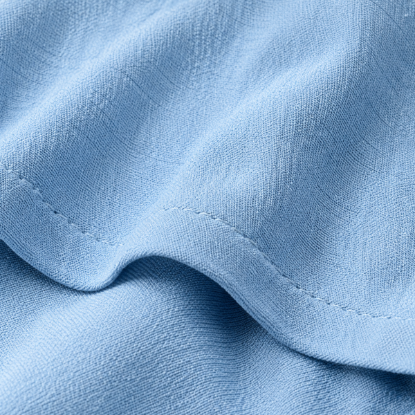Robe Longue Bleu Ciel Élégance Femme