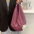 17623055830ed186b78c57a77dd403e89e066ccc7b Women's Hollow Woven Bohemian Beach Tote Bag Crochet Flower Shopping Bag
