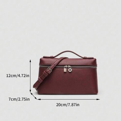 1 pièce Sac à épaule carré en PU grain de litchi de couleur unie, petit sac à main pour femmes, convient pour assortir à la mode quotidienne, sorties, shopping, fêtes. Sac de navette élégant pour femmes. Cadeau idéal pour la Saint-Valentin. Confortable et , sac à main élégant. Choix de cadeau personnalisé, accessoire 2025. Style convenant à toutes les occasions. Sensation de luxe abordable. Sac de fête rebelle, très adapté pour les fêtes, les mariages, les bals, les dîners/banquets.