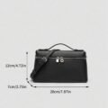 1 pièce Sac à épaule carré en PU grain de litchi de couleur unie, petit sac à main pour femmes, convient pour assortir à la mode quotidienne, sorties, shopping, fêtes. Sac de navette élégant pour femmes. Cadeau idéal pour la Saint-Valentin. Confortable et , sac à main élégant. Choix de cadeau personnalisé, accessoire 2025. Style convenant à toutes les occasions. Sensation de luxe abordable. Sac de fête rebelle, très adapté pour les fêtes, les mariages, les bals, les dîners/banquets.