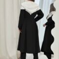 screenshot-88 Mulvari Ensemble de 2 pièces avec veste à capuche et pantalon en couleurs contrastées pour femmes